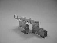 pegboard custom metal part