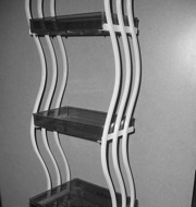 curved square custom tubing