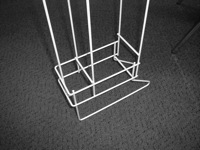 wire end cap rack