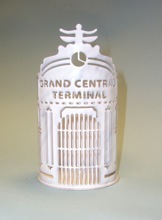 custom metal pencil cup grand central station