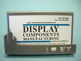 custom metal business card holder i love ny 