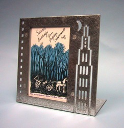 metal picture frame custom