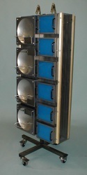 adidas shoe display rack rolling 