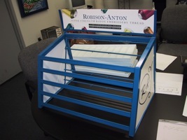 counter display merchandiser custom metal candy 