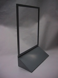 counter sign holder metal frame poster display