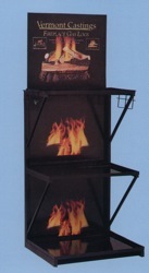sheet metal display custom heavy duty store fixture 