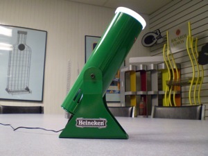 heineken logo light projector