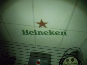 point of sale logo light projector