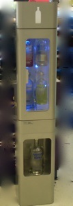 absolut bottle chiller cooler custom