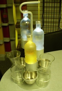absolut bottle caddy