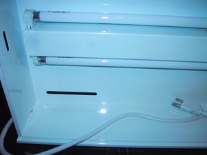 custom fluorescent light box