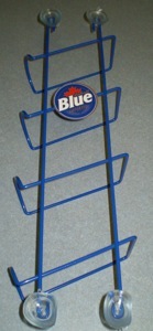 beer can cooler door display wire metal refridgerator custom