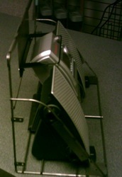 satelite radio security display custom wire metal